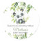 Cute Panda Bamboo Greenery Baby Shower Neutral