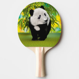 Cute Panda Bear Cub Kawaii Animal Lover Gift Ping Pong Paddle