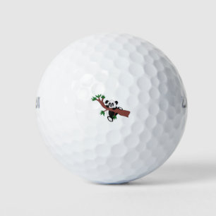 Cute Panda Bear Golf Balls
