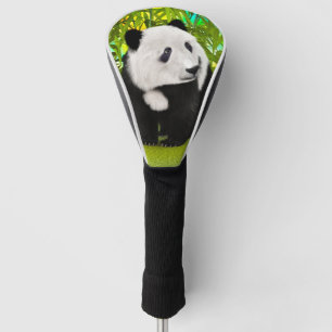 Cute Panda Bear Kawaii Animal Lover Perfect Gift Golf Head Cover