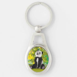 Cute Panda Bear Kawaii Animal Lover Perfect Gift Key Ring