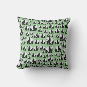 Cute Panda Bear Pattern Cushion