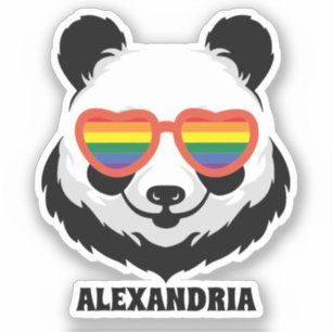 Cute Panda Bear   Rainbow   LGBTQ