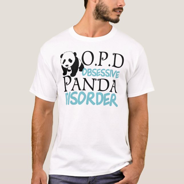 Cute Panda Bear T-Shirt (Front)