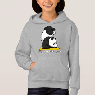 Cute Panda Bear Zen Yoga Workout