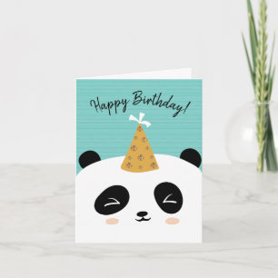 Cute Panda Card