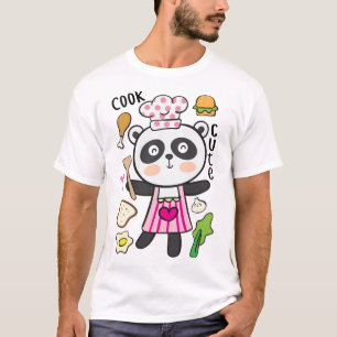Cute panda chef T-Shirt