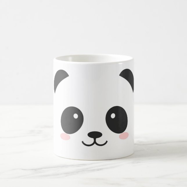 Cute Panda Classic Mug for Kids (Center)