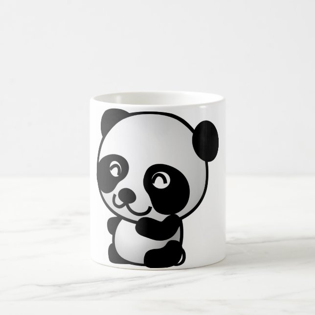 Cute Panda Coffee Mug (Center)