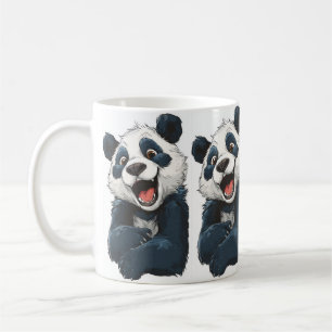 Cute panda coffee mug