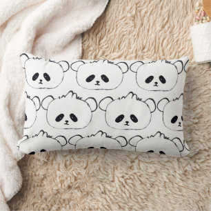 Cute Panda comfortable pillow, kids cute pillow