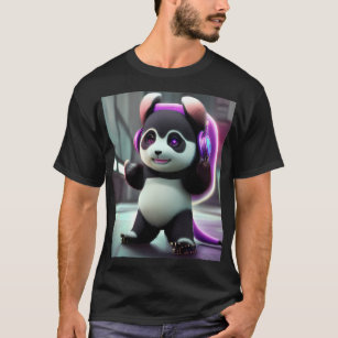 Cute Panda Cyborg            T-Shirt