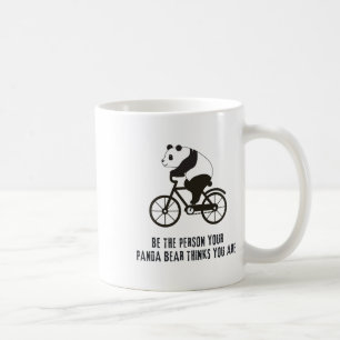 Cute Panda Cycling Cyclist Road Bike Mountain Bicy Coffee Mug