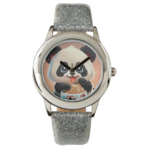 Cute Panda eating Ramen