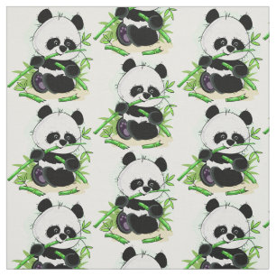 Cute Panda fabric 4/4