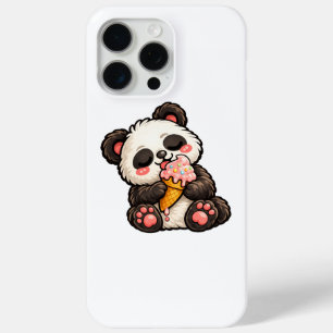 Cute Panda Ice Cream iPhone 15 Pro Max Case