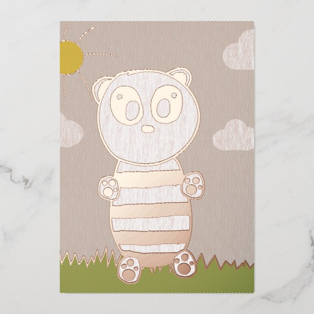 Cute Panda Illustration (Front)