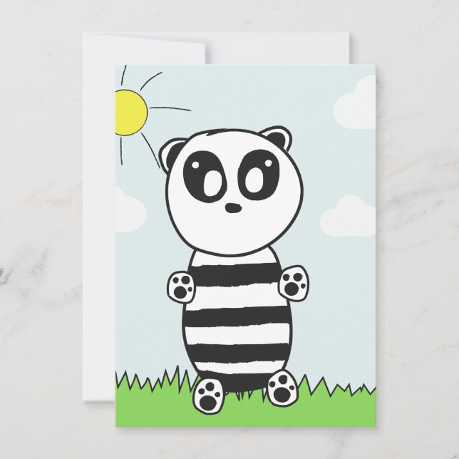 Cute Panda Illustration (Front)