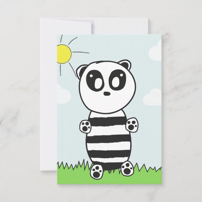 Cute Panda Illustration (Front)