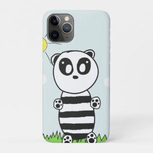 Cute Panda Illustration iPhone 11 Pro Case