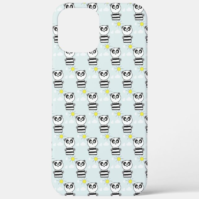 Cute Panda Illustration Case-Mate iPhone Case (Back)