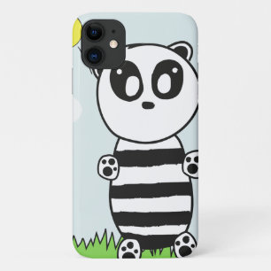 Cute Panda Illustration iPhone 11 Case