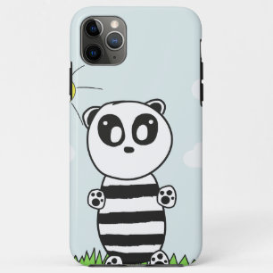 Cute Panda Illustration iPhone 11 Pro Max Case