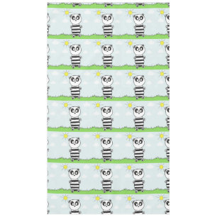 Cute Panda Illustration Tablecloth