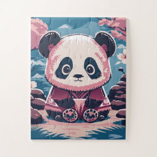 Cute Panda Jigsaw Puzzle