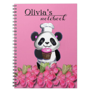 Cute Panda Journal or Notebook