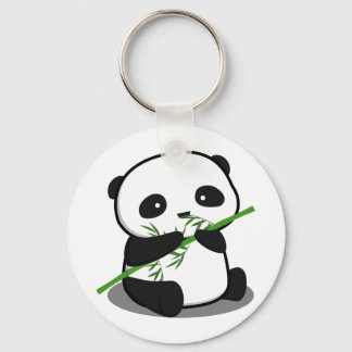 Cute Panda Key Ring