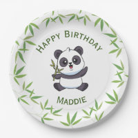 Cute Panda Kiddie Birthday Party Supplies 