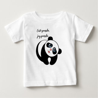 Cute Panda Kids  Baby T-Shirt