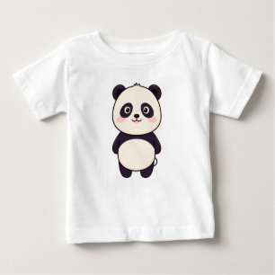 Cute Panda Kids T-Shirt – Adorable Animal Design