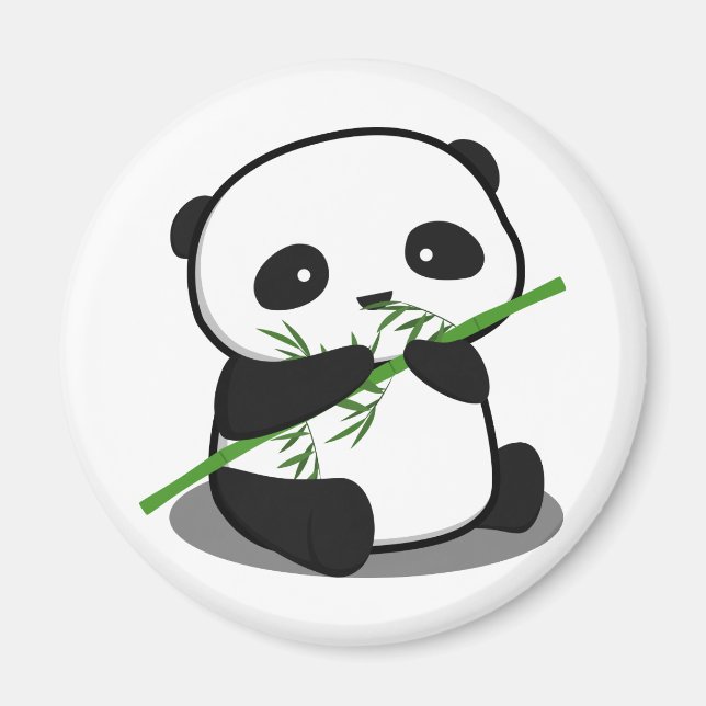 Cute Panda Magnet (Front)