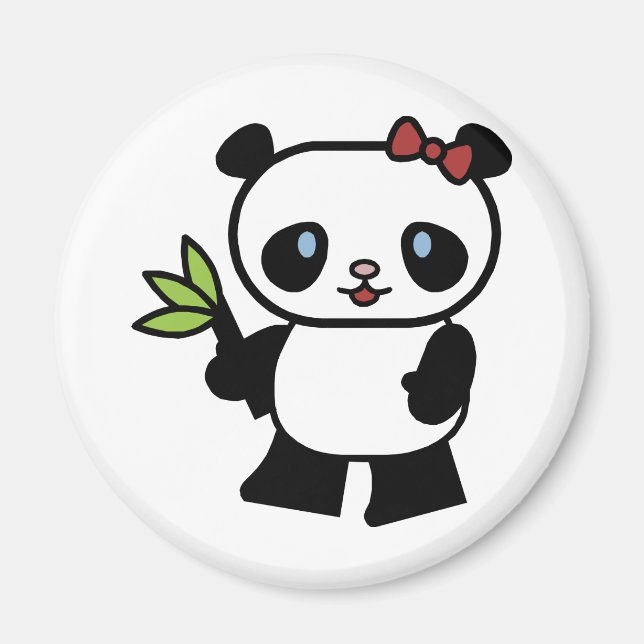 Cute Panda Magnet (Front)