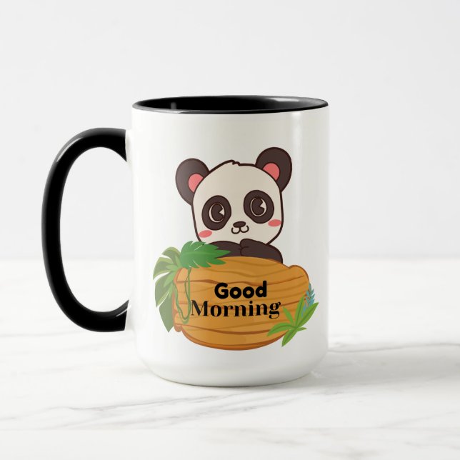 cute panda mug (Left)