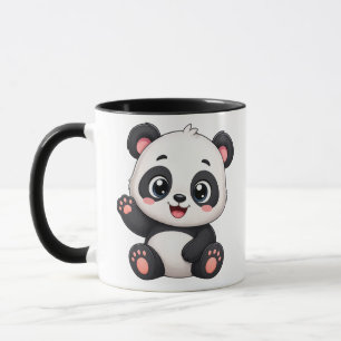 Cute Panda Mug – Adorable Cartoon Panda Coffee Cup