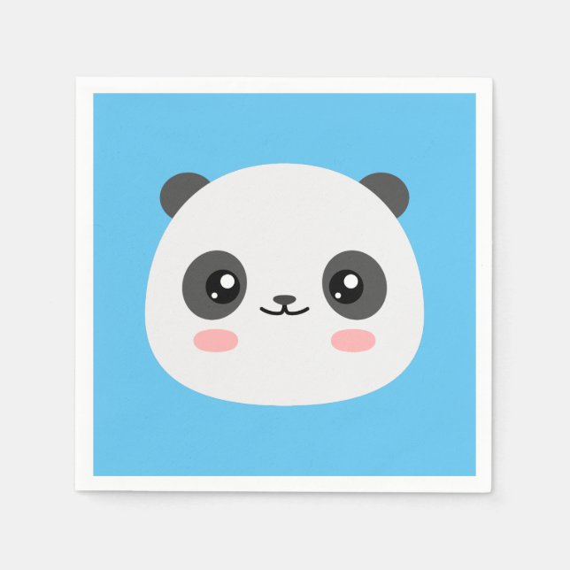 Cute Panda Napkin (Front)