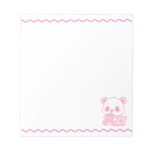 Cute Panda Notepad