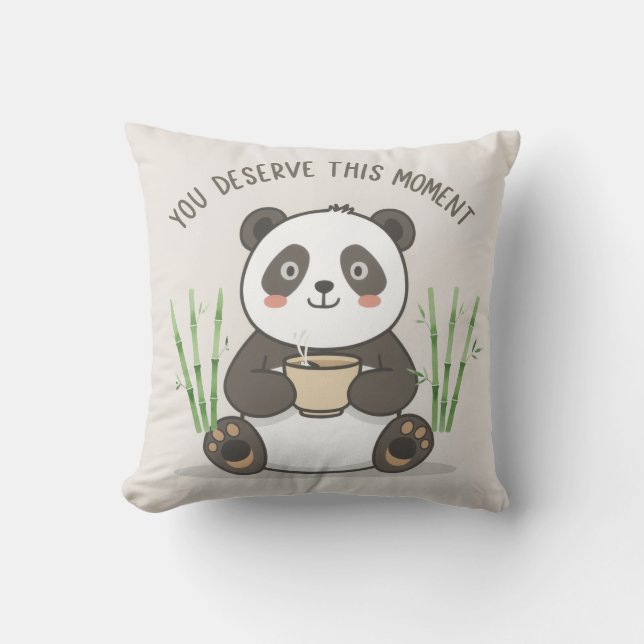 Cute Panda Pillow (Front)