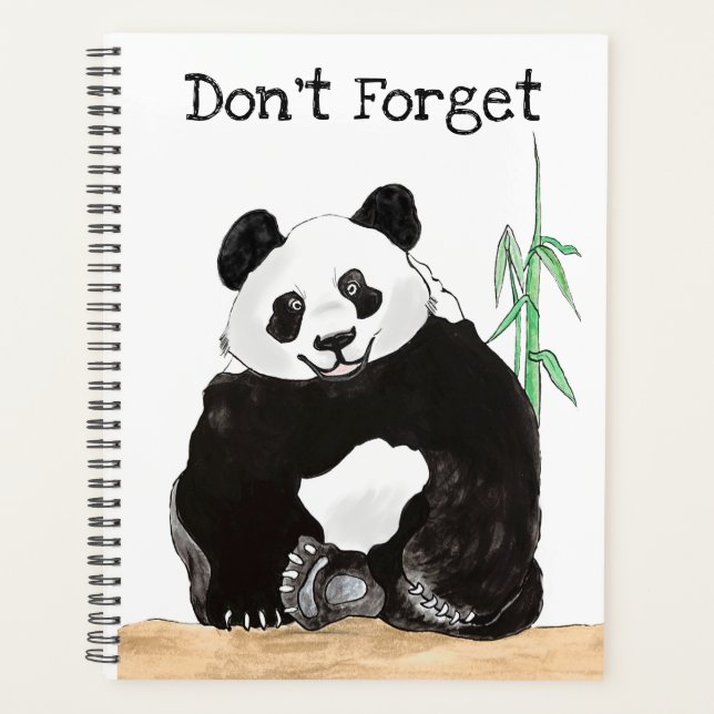 Cute Panda Planner (Front)