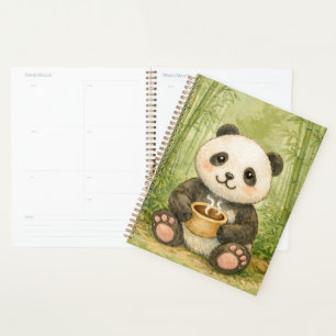 Cute panda planner