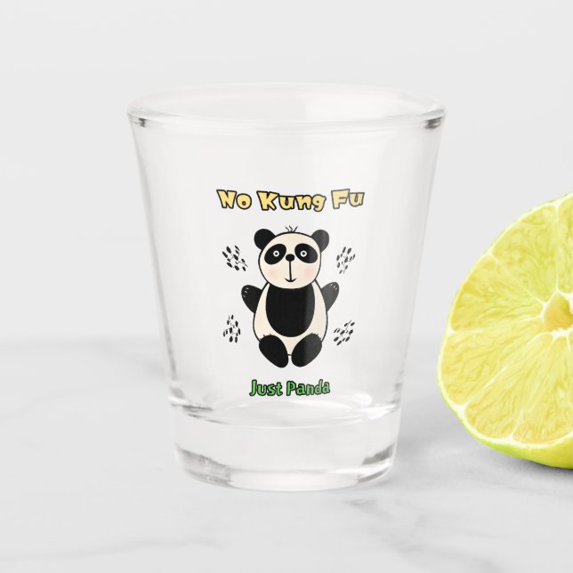 Cute panda shot glass (Front)