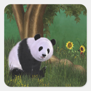 Cute Panda Sticker