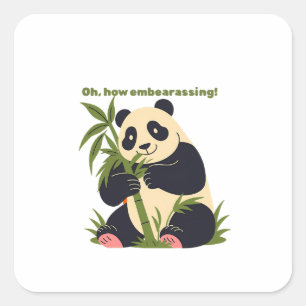 Cute Panda Sticker – Adorable Kawaii Panda Animal