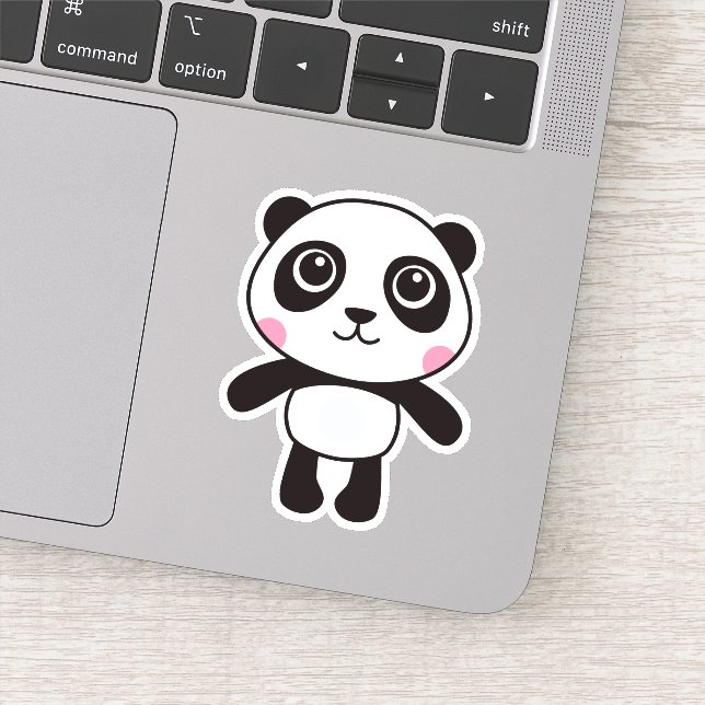Cute panda stickers (Detail)