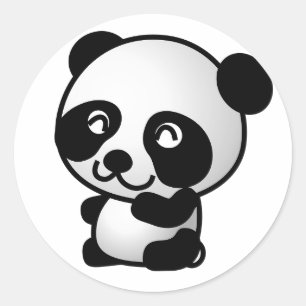 Cute Panda Stickers (20 pack)