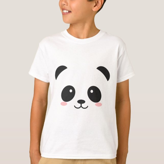 Cute Panda T-Shirt (Front)