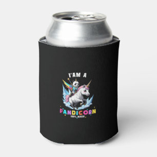 Cute Panda Unicorn I'am A Pandicorn Magic Girl Wom Can Cooler
